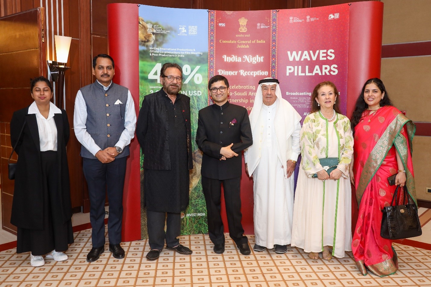 ‘India Night’ Reception hosted by Consulate General of India at Jeddah